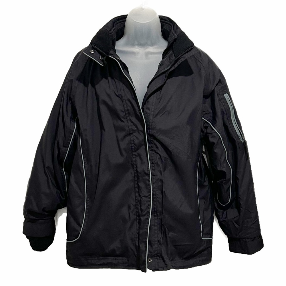 Zorrel 2 in 1 gray jacket with removable inside fleece liner. Size S.